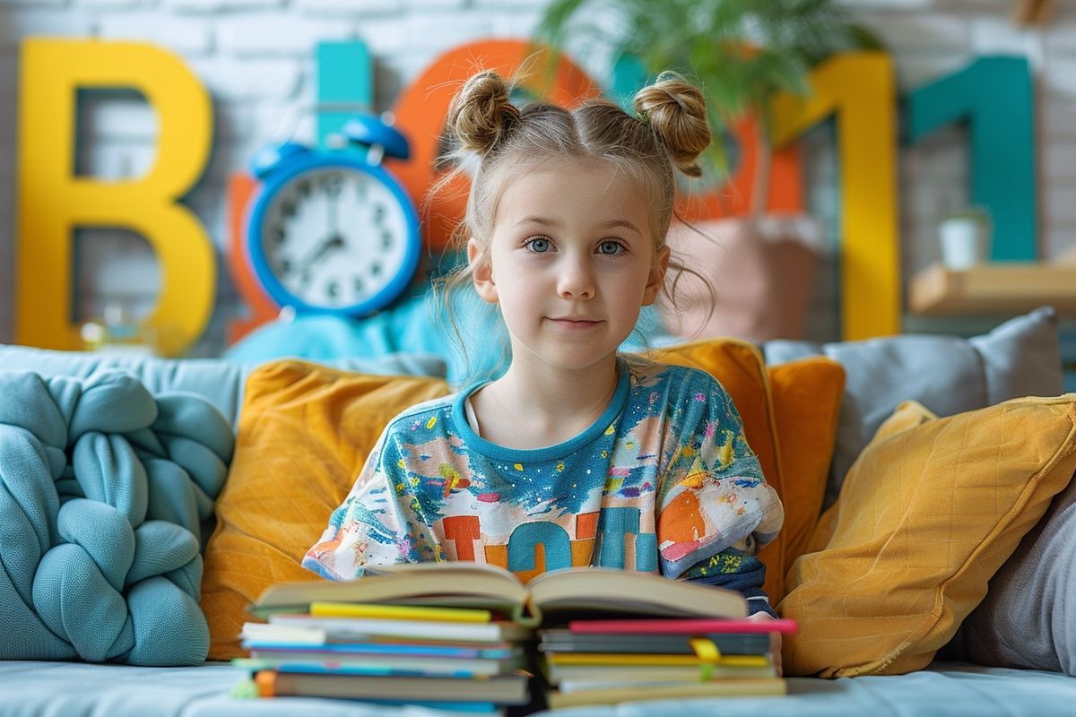 Utilisez l'horloge colorée pour aider vos enfants à suivre un emploi du temps clair après l'école